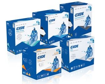 Exide uvádí na trh novou řadu baterií pro Motocykly a sport