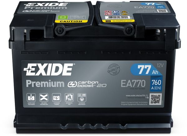 Exide uvádí nový ekologický design baterie Premium